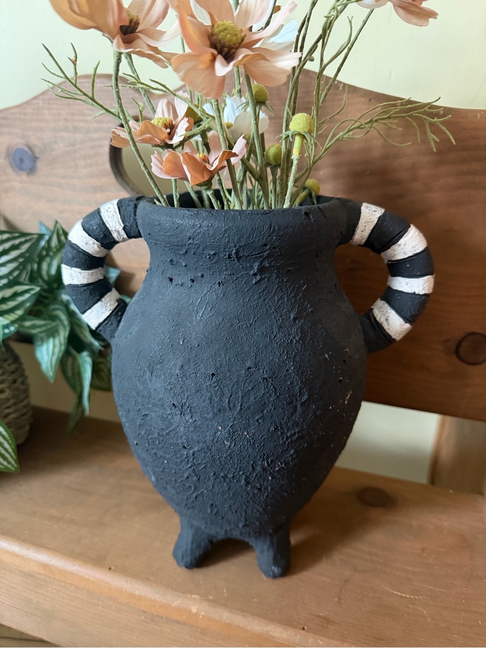 Opalhouse Jungalow Black Terracotta Vase 10.5"